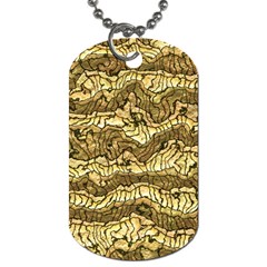 Alien Skin Hot Golden Dog Tag (one Side)