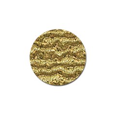 Alien Skin Hot Golden Golf Ball Marker