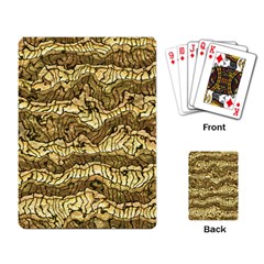 Alien Skin Hot Golden Playing Card