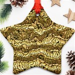 Alien Skin Hot Golden Star Ornament (Two Sides)  Front