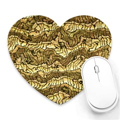 Alien Skin Hot Golden Heart Mousepads by ImpressiveMoments