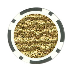 Alien Skin Hot Golden Poker Chip Card Guards