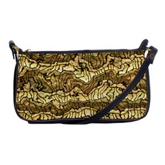 Alien Skin Hot Golden Shoulder Clutch Bags by ImpressiveMoments