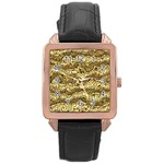 Alien Skin Hot Golden Rose Gold Watches Front