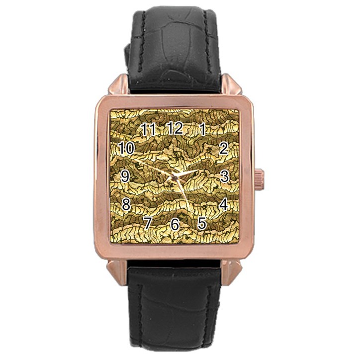 Alien Skin Hot Golden Rose Gold Watches