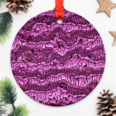 Alien Skin Hot Pink Ornament (round) 