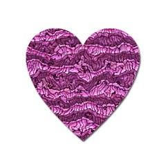 Alien Skin Hot Pink Heart Magnet by ImpressiveMoments