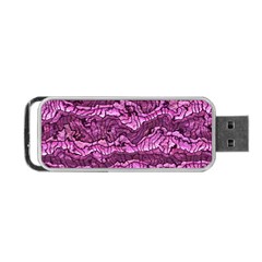 Alien Skin Hot Pink Portable Usb Flash (two Sides)