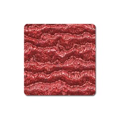 Alien Skin Red Square Magnet by ImpressiveMoments