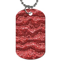 Alien Skin Red Dog Tag (one Side)