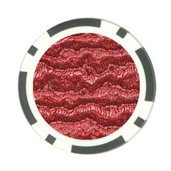 Alien Skin Red Poker Chip Card Guards (10 Pack) 