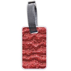 Alien Skin Red Luggage Tags (one Side)  by ImpressiveMoments