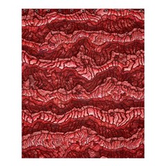 Alien Skin Red Shower Curtain 60  X 72  (medium)  by ImpressiveMoments