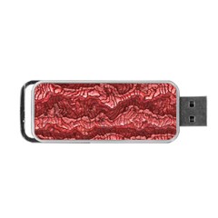 Alien Skin Red Portable Usb Flash (one Side)