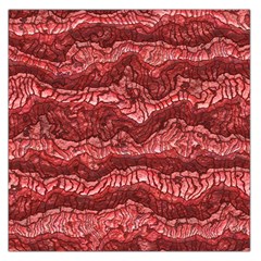 Alien Skin Red Large Satin Scarf (square)