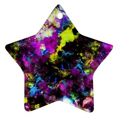 Colour Splash G264 Ornament (star)  by MedusArt