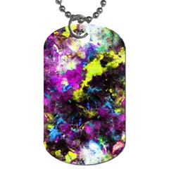 Colour Splash G264 Dog Tag (one Side) by MedusArt