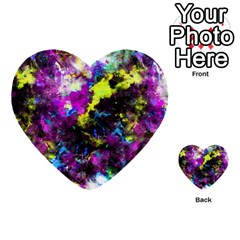 Colour Splash G264 Multi-purpose Cards (heart)  by MedusArt