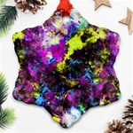 Colour Splash G264 Snowflake Ornament (2-Side) Front