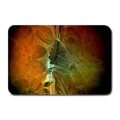 Beautiful Abstract Floral Design Plate Mats