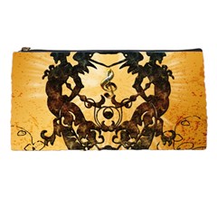 Clef With Awesome Figurative And Floral Elements Pencil Cases by FantasyWorld7