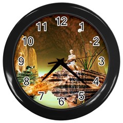 Wonderful Undergraund World Wall Clocks (black)