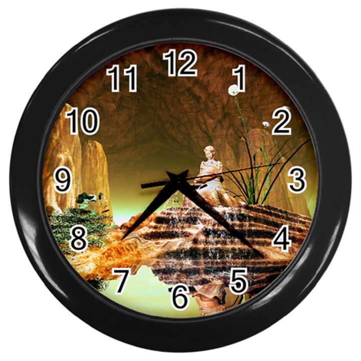 Wonderful Undergraund World Wall Clocks (Black)