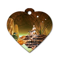 Wonderful Undergraund World Dog Tag Heart (one Side) by FantasyWorld7