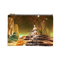 Wonderful Undergraund World Cosmetic Bag (large)  by FantasyWorld7