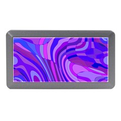 Retro Abstract Blue Pink Memory Card Reader (mini)