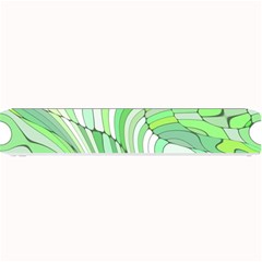 Retro Abstract Green Small Bar Mats