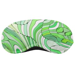 Retro Abstract Green Sleeping Masks by ImpressiveMoments