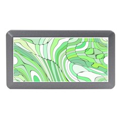 Retro Abstract Green Memory Card Reader (mini)