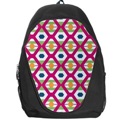 Honeycomb In Rhombus Pattern Backpack Bag