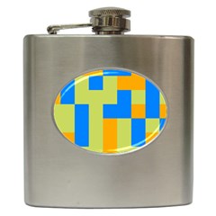 Tetris Shapes Hip Flask (6 Oz)