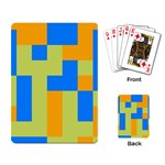 Tetris shapes Playing Cards Single Design Back