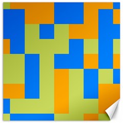 Tetris Shapes Canvas 16  X 16 