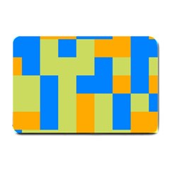 Tetris Shapes Small Doormat by LalyLauraFLM