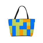 Tetris shapes Classic Shoulder Handbag Back