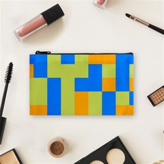 Tetris Shapes Cosmetic Bag (small)