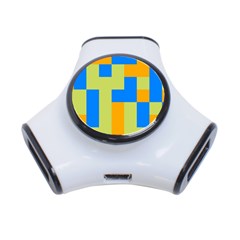 Tetris Shapes 3-port Usb Hub