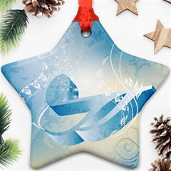 Music Star Ornament (two Sides) 