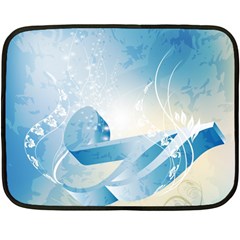 Music Double Sided Fleece Blanket (mini) 