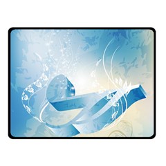 Music Double Sided Fleece Blanket (small) 