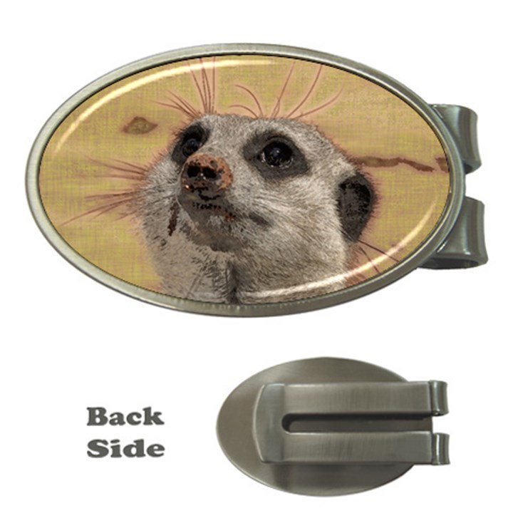 Meerkat 2 Money Clips (Oval) 