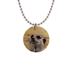 Meerkat 2 Button Necklaces by ImpressiveMoments