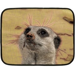 Meerkat 2 Double Sided Fleece Blanket (mini) 