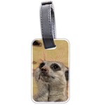 Meerkat 2 Luggage Tags (Two Sides) Front