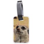 Meerkat 2 Luggage Tags (Two Sides) Back