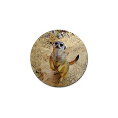 Lovely Meerkat 515p Golf Ball Marker